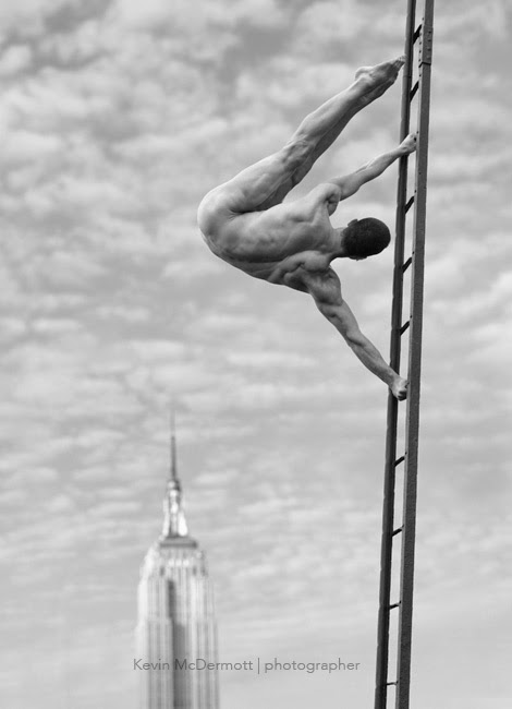 Male pirouettes  acrobacies